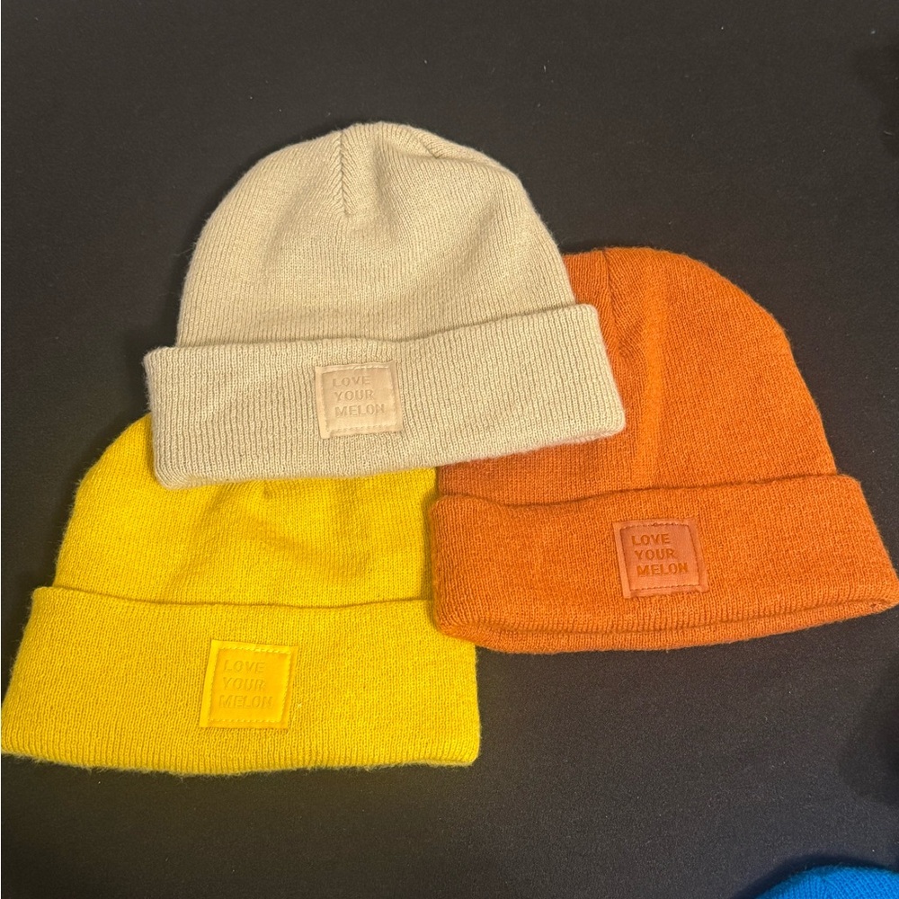 Love Your Melon Knit Beanie 3 pack